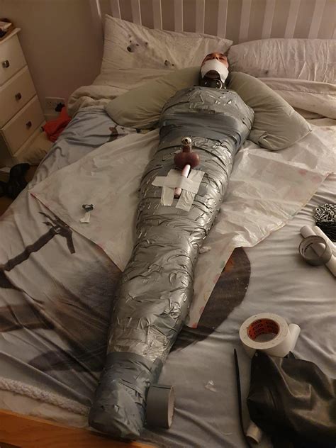 Bondage mummification - Mummification is considered an extreme form of bondage where someone is wrapped up or “cocooned” and therefore completely immobilized. You also have the option of wrapping up one (or several) body parts or the entire body – depending on the comfort and consent of the participant.